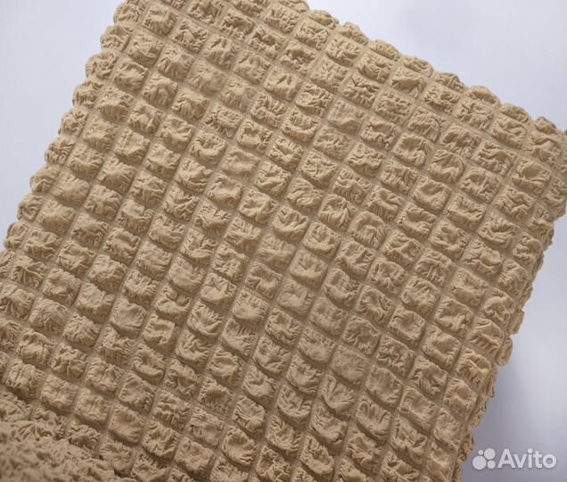 Чехол на стул со спинкой универсальный, цвет Какао