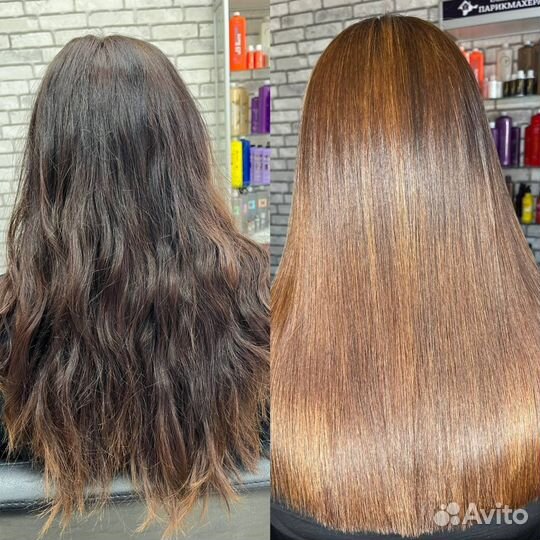 Холодное восстановление волос Кератин Ботокс