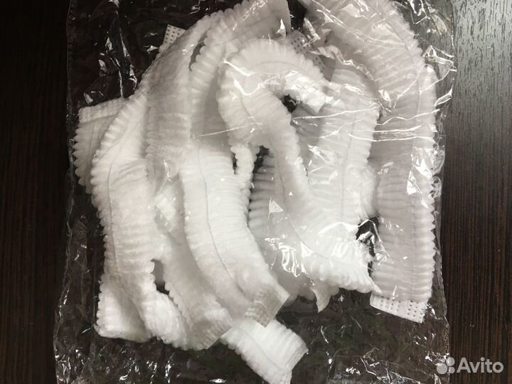 Шапочки одноразовые Шарлотта 38 шт