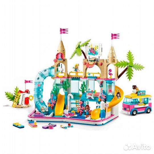 Конструктор 11612 Френдс Летний аквапарк 1013 дет