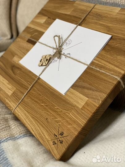 Разделочная доска + фартук