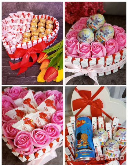 Подарок бокс букет девушке