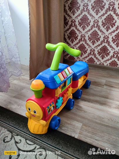 Паровозик каталка