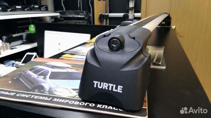 Багажник на интегрированные рейлинги Turtle