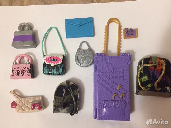 Коллекц сумки кукол Монстр и Эвер автер Хай