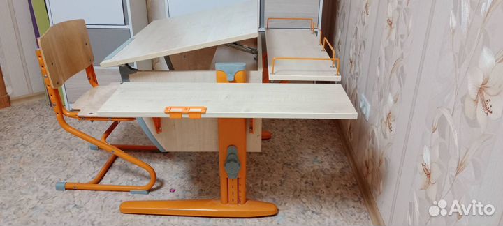 Комплект растущей мебели дэми (парта и стул)