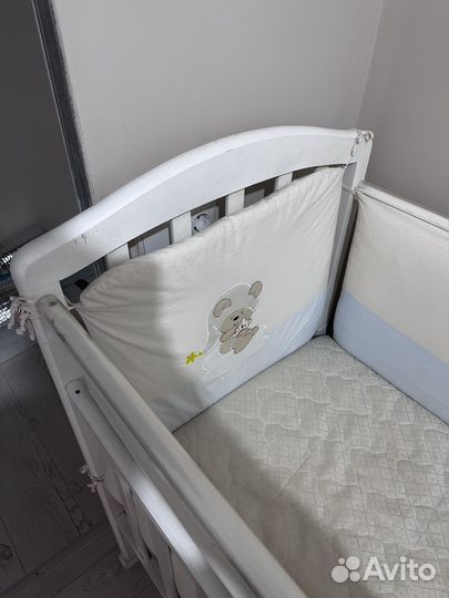 Пеленальный комод кроватка мобиль