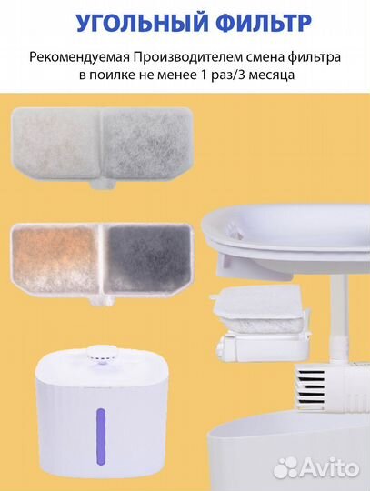 Фильтр для поилки-фонтана (3 шт.)