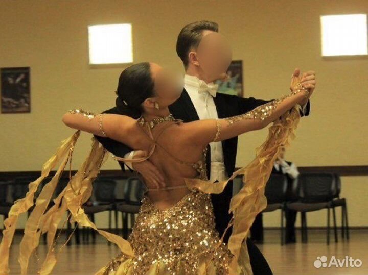 Платье для бальных танцев стандарт