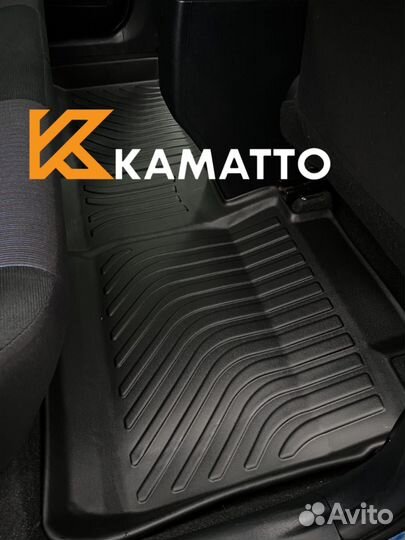 Коврики в салон Kamatto 3D Toyota Fielder 160 2012