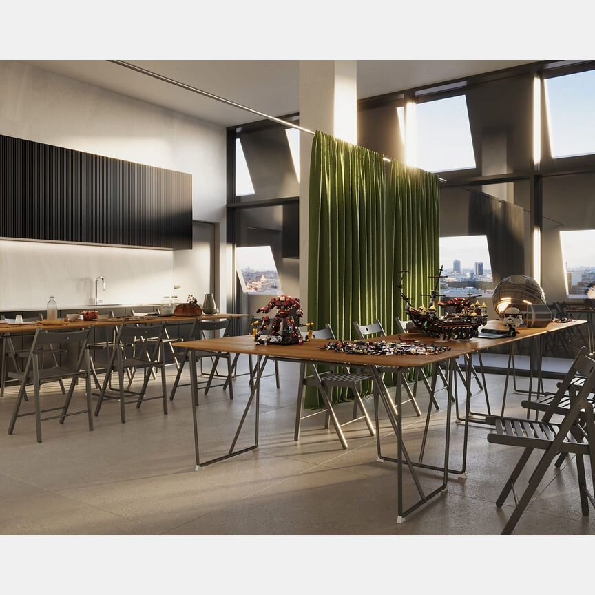 3-к. апартаменты, 52,1 м², 6/28 эт.