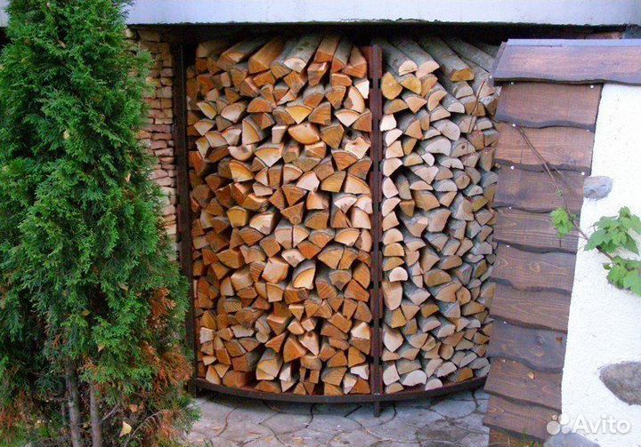 Дрова березовые колотые