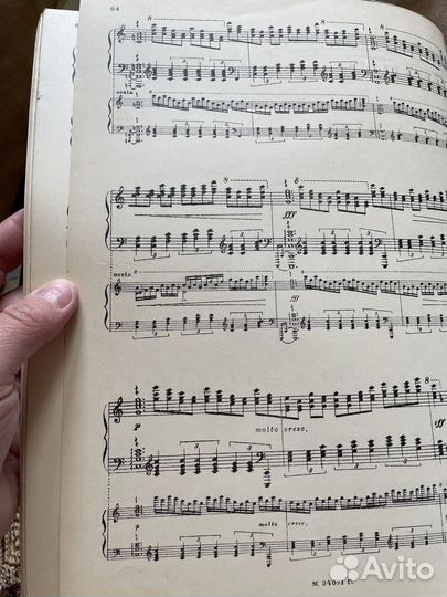 Скрябин. Ноты. Третья симфония