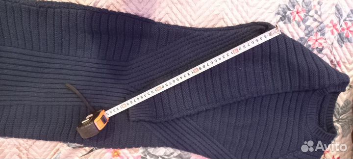 Платье вязаное