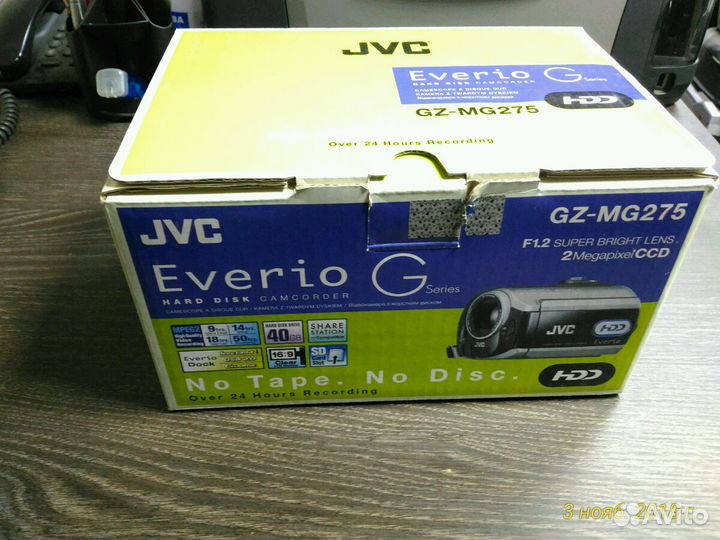 Видеокамера JVC GZ-MG275E