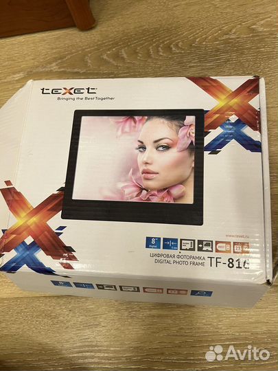Цифровая фоторамка texet