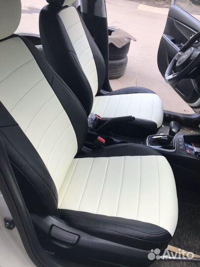 Чехлы Hyundai Solaris Экокожа Автопилот