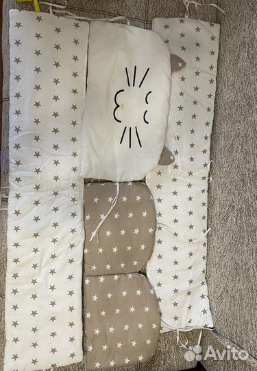 Бортики в детскую кроватку