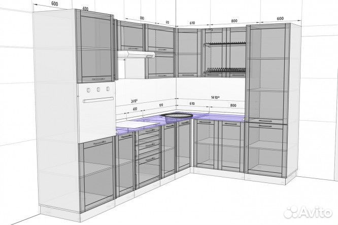 Проектирование корпусной мебели (Базис 2023 лиц.)