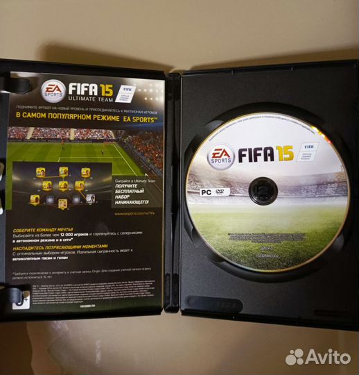 Лицензионный диск FIFA 15