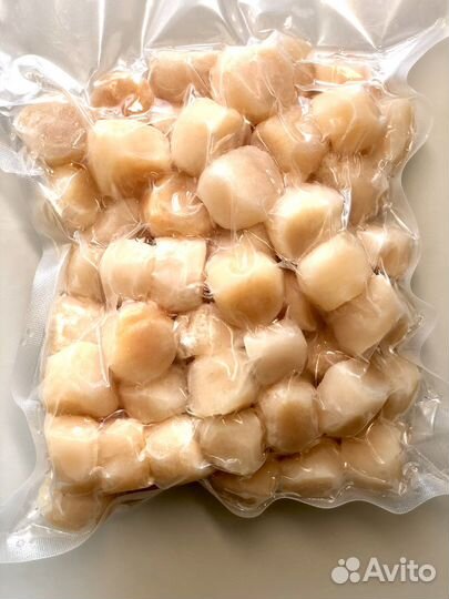 Морской гребешок Северо-Курильский (разм М) 500 г