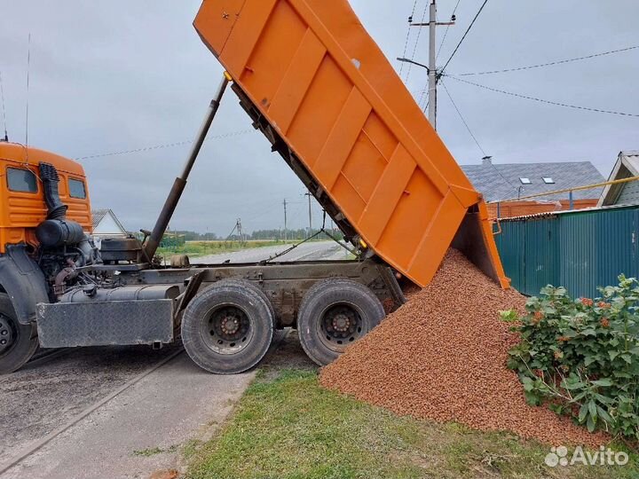 Песок щебень керамзит доставка