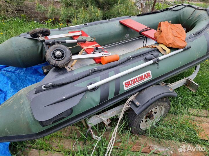 Резиновая лодка Suzumar с 4х тактным новым мотором