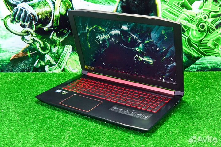 Ноутбук под игры / Acer Nitro / GTX 1050 / Core i5