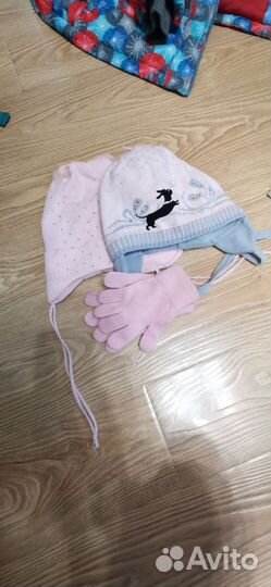 Комплект шапка, шарф
