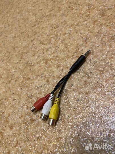 Кабель Mini Jack 3.5 мм - RCA Тюльпаны