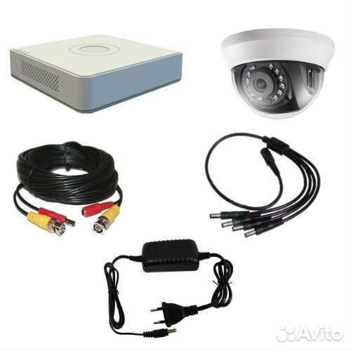 Комплект видеонаблюдения на 1 камеру 2мп