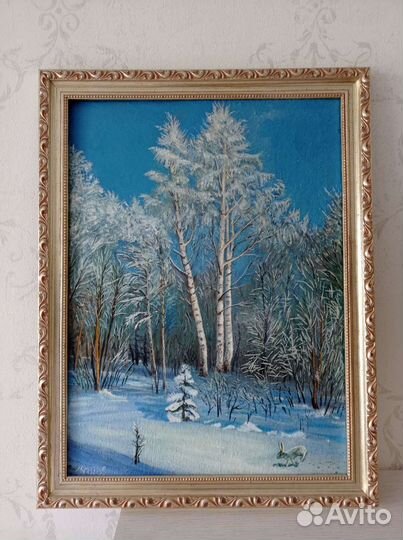 Картина маслом на холсте 