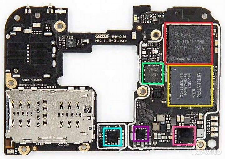 Материнские платы xiaomi redmi mi poco