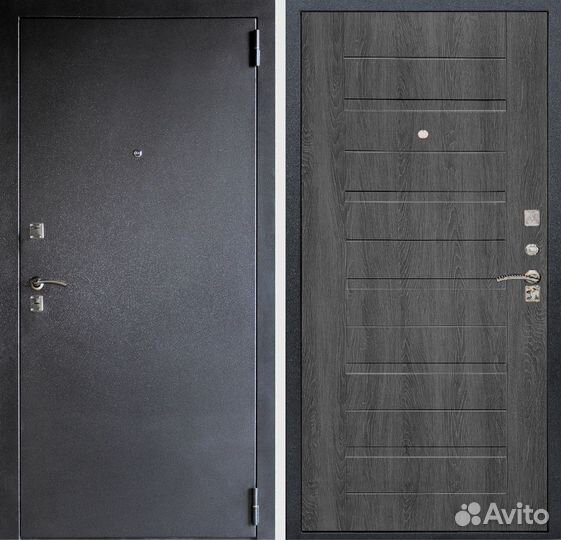 Двери входные металлические