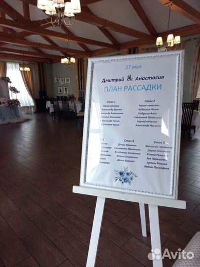 Аренда свадебного декора