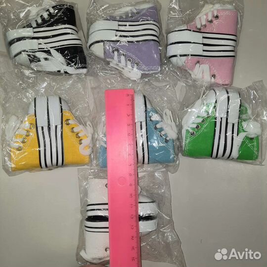 Обувь кеды для кукол 7 см