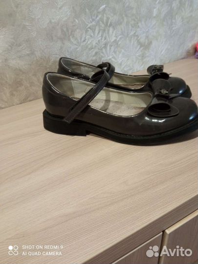 Туфли для девочки школьные 36 размер