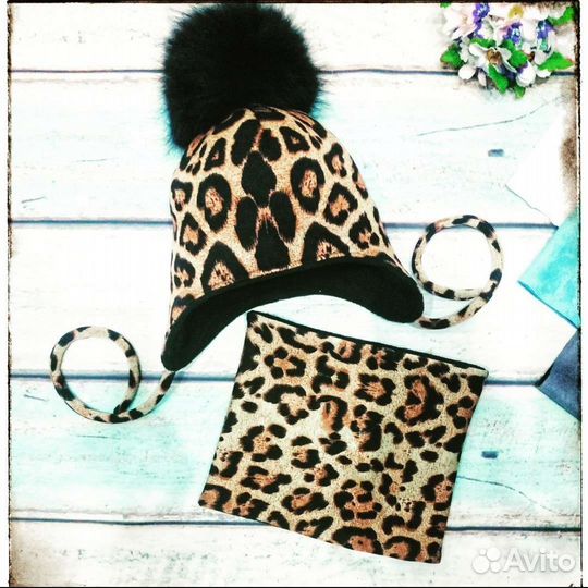 Шапка и снуд для девочки