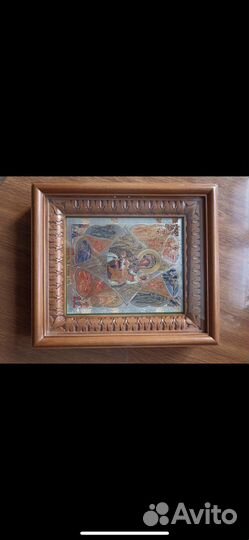 Икона Молитва Господия исполнение в стекле