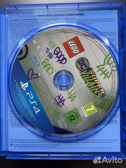 Игра ps4 Lego DC super villains