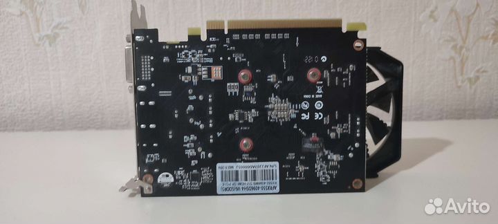 Видеокарта rx 550 4gb