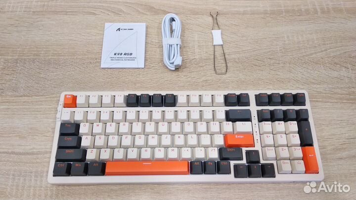 Механическая клавиатура Attack Shark K98 RGB