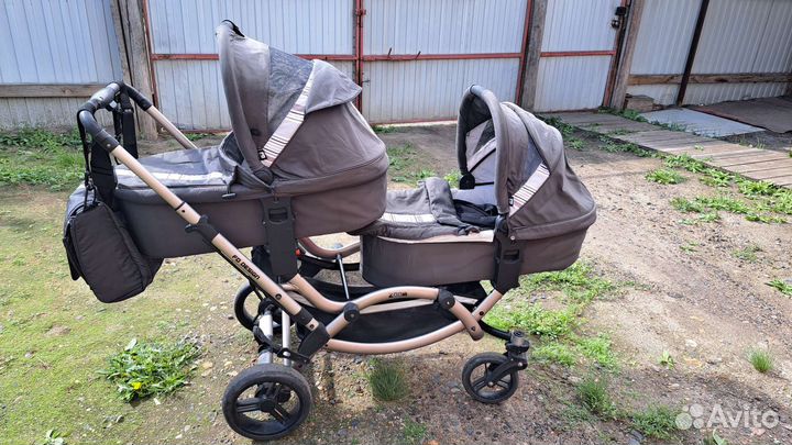 Коляска для двойни fd design zoom 2 в 1
