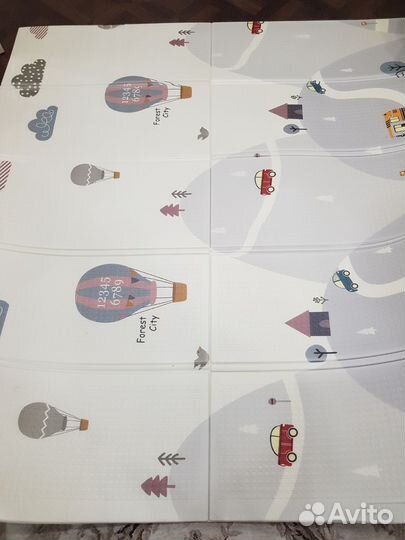 Складной детский коврик 180-200-1см