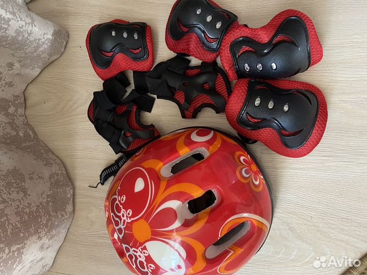 Ролики детские раздвижные 31-34 с защитой