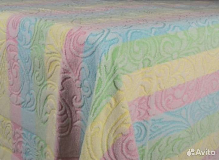 Простынь махровая новая