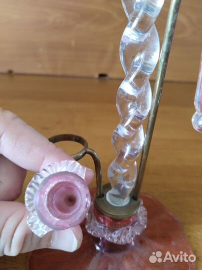 Хрустальные подсвечники