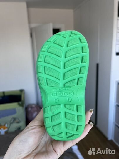 Резиновые сапоги crocs c8