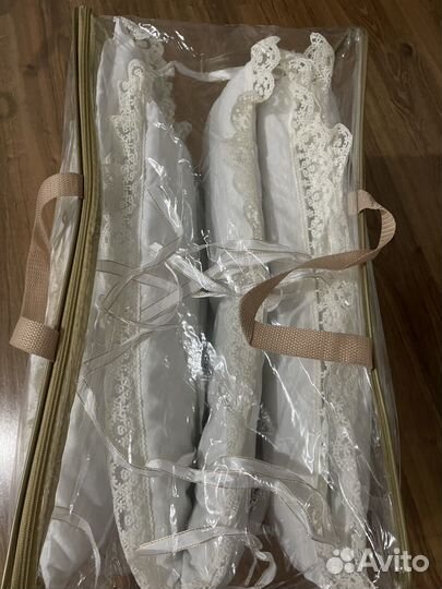 Бортики в детскую кроватку новые