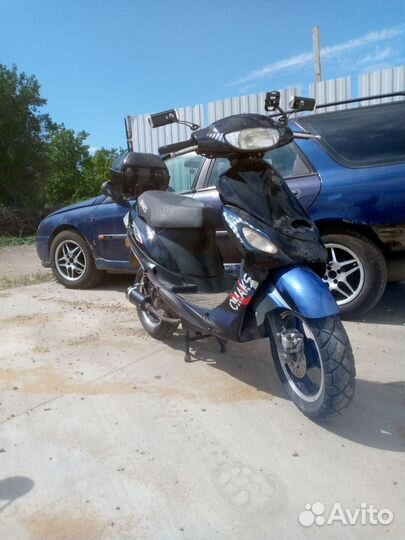 Скутер 100кубов. Обмен на авто, с моей доплатой